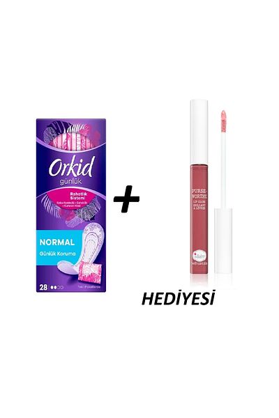 Orkid Daily Pad Extra Comfort System and Purse Worthy Lip Gloss Lip Gloss Vegan 681619819407