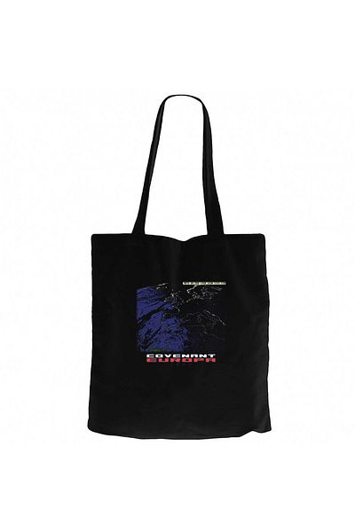 Z zepplin Covenant Europa Black Zippered Cloth Bag Gabardine