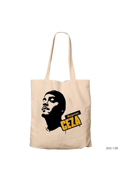 Z zepplin Rapstar Cream Zippered Cloth Bag Gabardine