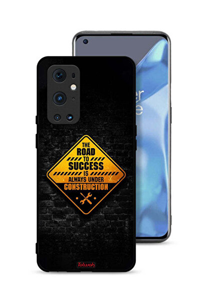 Tolwak غطاء حماية لهاتف OnePlus 9 Pro 5G الطريق إلى النجاح دائمًا قيد الإنشاء