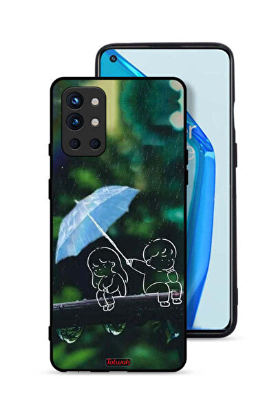 Tolwak غطاء حماية لهاتف OnePlus 9R 5G برسومات زوجين من الفن التجريدي