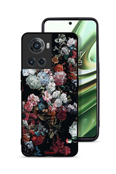Tolwak غطاء حماية لهاتف OnePlus 10R 5G بنقشة ورود عتيقة
