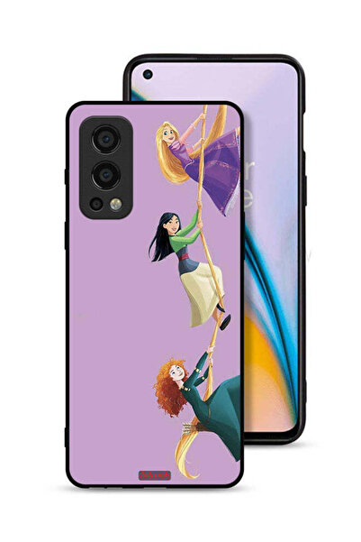 Tolwak غطاء حماية لهاتف OnePlus Nord 2 5G برسومات تسلق الفتيات