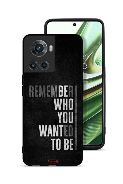 Tolwak غطاء حماية لهاتف OnePlus 10R 5G تذكر من أردت أن تكون