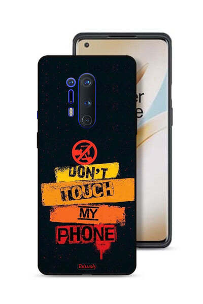 Tolwak غطاء حماية لهاتف OnePlus 8 Pro - لا تلمس هاتفي