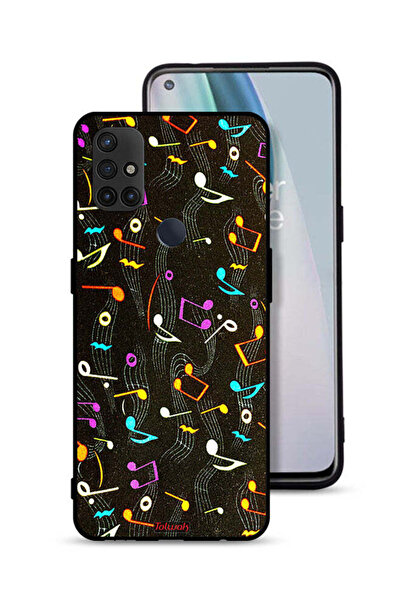Tolwak غطاء حماية لهاتف OnePlus Nord N10 5G بنمط قماش موسيقي