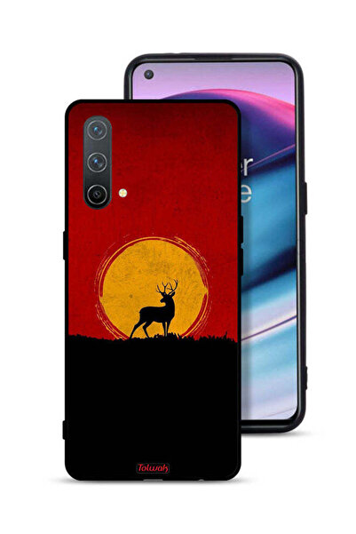 Tolwak غطاء حماية OnePlus Nord CE 5G بتصميم غزال وقمر