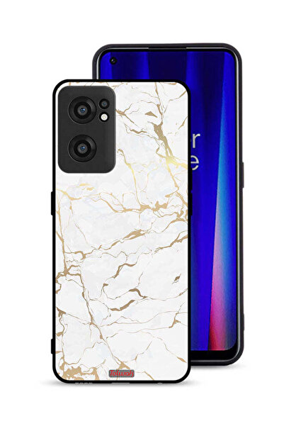 Tolwak غطاء حماية لهاتف OnePlus Nord CE 2 5G بنمط رخامي