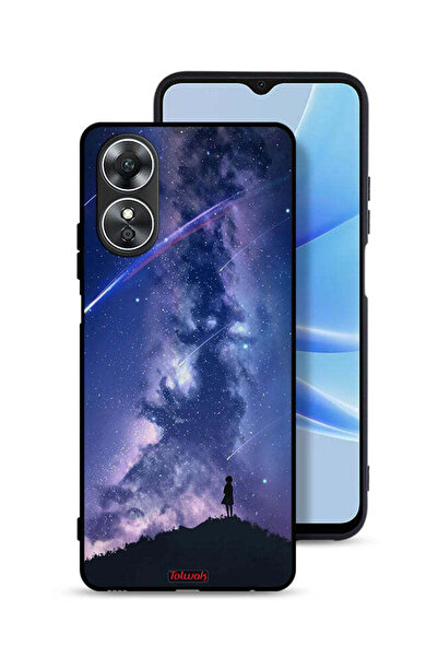 Tolwak غطاء حماية لهاتف Oppo A17 - نجوم متحركة