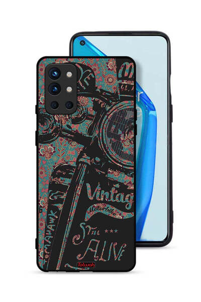 Tolwak OnePlus 9R 5G Protective Case Cover Vintage Motorbike