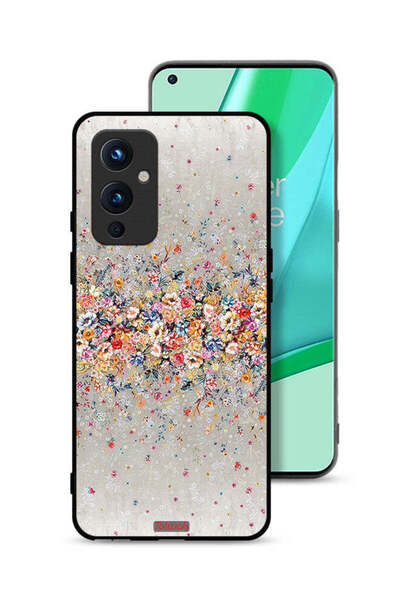Tolwak غطاء حماية لهاتف OnePlus 9 5G، زهور صغيرة، فن تجريدي