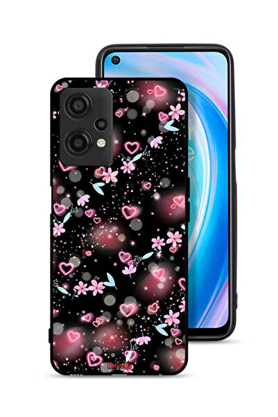 Tolwak غطاء حماية لهاتف OnePlus Nord CE 2 Lite 5G برسومات قلوب وأزهار صغيرة