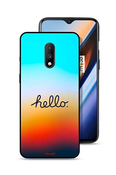 Tolwak غطاء حماية لهاتف OnePlus 7 - Hello