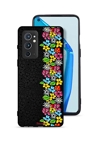 Tolwak غطاء حماية لهاتف OnePlus 9RT 5G من فلاورز لاين