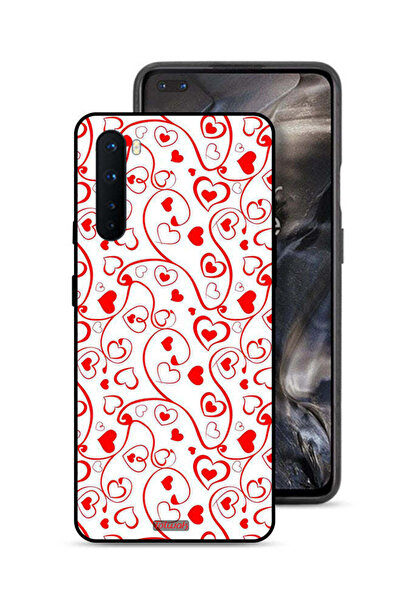 Tolwak غطاء حماية لهاتف OnePlus Nord بنقشة قلوب