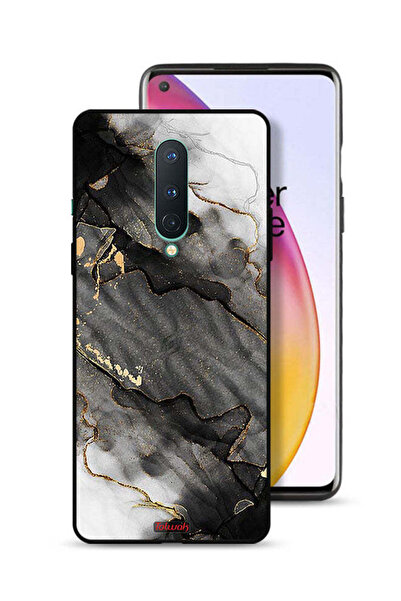 Tolwak غطاء حماية لهاتف OnePlus 8 من الرخام اللامع