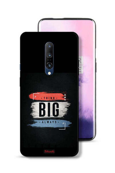 Tolwak غطاء حماية لهاتف OnePlus 7 Pro - فكر دائمًا بشكل كبير