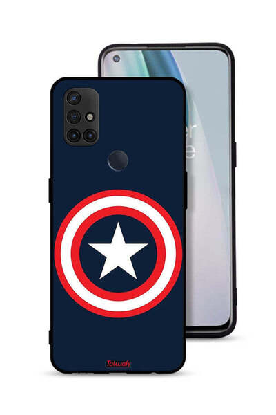 Tolwak غطاء حماية لهاتف OnePlus Nord N10 5G بتصميم كابتن أمريكا