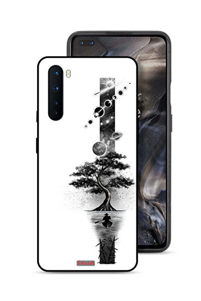 Tolwak غطاء حماية OnePlus Nord بتصميم Earth Space Art