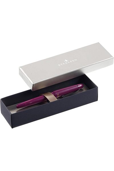 Mena Rise Şirinshop Pearl Series 4537 Dk Dark Purple Fountain Pen 1108107