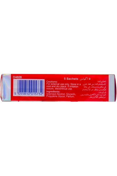 Generic Cool & Cool Antibacterial Disinfectant Wipes 5 pcs