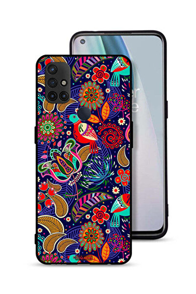 Tolwak غطاء حماية لهاتف OnePlus Nord N10 5G بنقشة طيور وزهور
