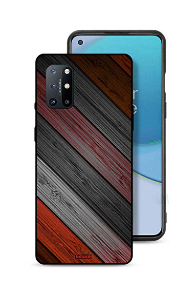 Tolwak غطاء حماية لهاتف OnePlus 8T 5G بنمط خشبي ملون