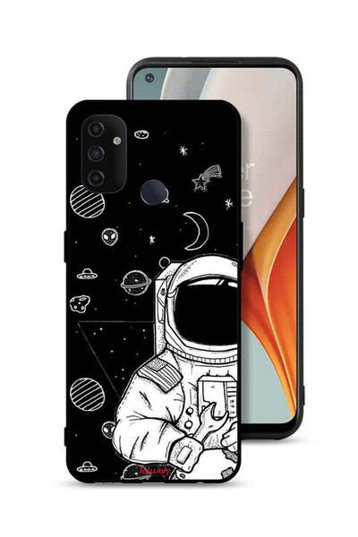 Tolwak غطاء حماية لهاتف OnePlus Nord N100 بتصميم رائد فضاء