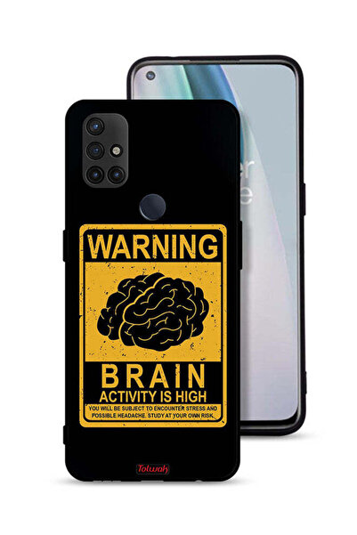 Tolwak غطاء حماية OnePlus Nord N10 5G يحذر من ارتفاع نشاط الدماغ