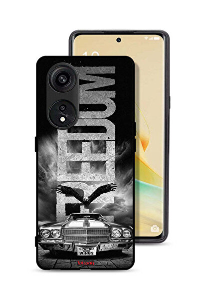 Tolwak Oppo A1 Pro Protective Case Cover Freedom Art