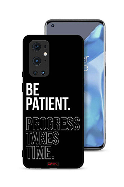 Tolwak غطاء حماية OnePlus 9 Pro 5G كن صبورًا فالتقدم يستغرق وقتًا