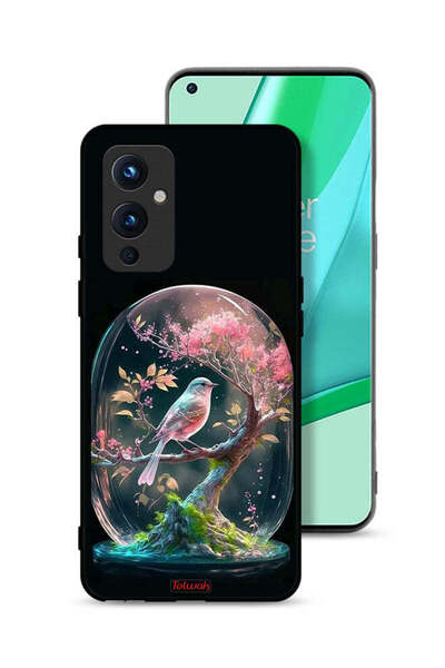 Tolwak غطاء حماية لهاتف OnePlus 9 5G بتصميم طائر في جرة