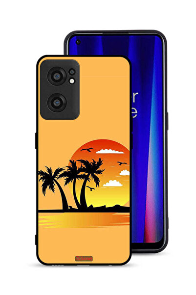 Tolwak OnePlus Nord CE 2 5G Protective Case Cover Drawing Abstract Design