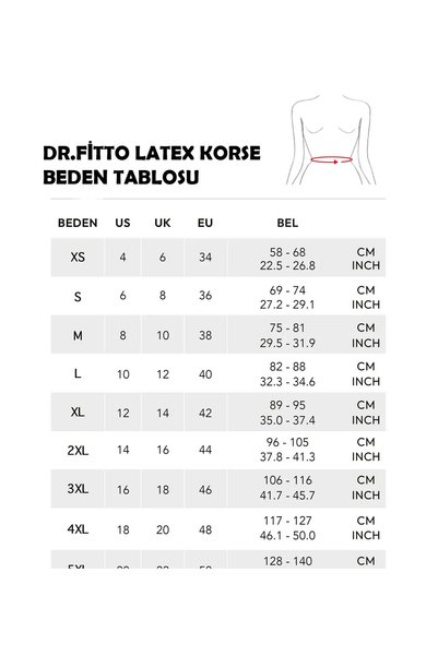 Dr. Fitto Dr.Fitto Body Corset Ten Dr1595