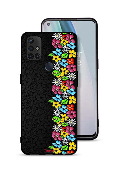 Tolwak غطاء حماية لهاتف OnePlus Nord N10 5G بنقشة زهور