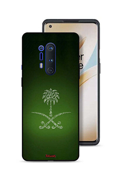 Tolwak غطاء حماية لهاتف OnePlus 8 Pro بعلامة المملكة العربية السعودية القديمة