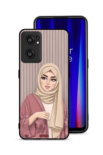 Tolwak OnePlus Nord CE 2 5G Protective Case Cover Hijab Girl Art