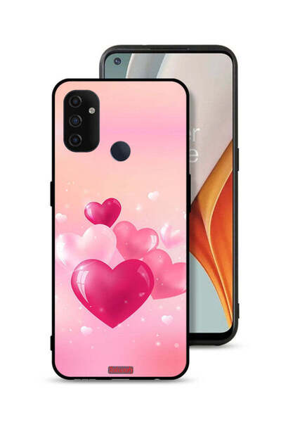 Tolwak غطاء حماية لهاتف OnePlus Nord N100 برسومات قلوب جميلة