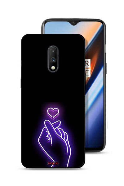 Tolwak غطاء حماية لهاتف OnePlus 7 بتصميم قلب صغير