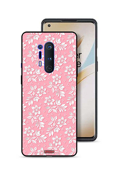 Tolwak غطاء حماية لهاتف OnePlus 8 Pro بنمط خلفية زهور