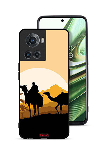 Tolwak غطاء حماية لهاتف OnePlus 10R 5G برسومات جمال في الصحراء