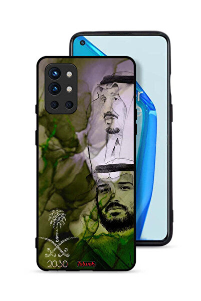Tolwak غطاء حماية لهاتف OnePlus 9R 5G، ملصق فني للملك سلمان وولي العهد محمد