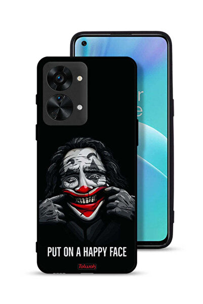 Tolwak غطاء حماية لهاتف OnePlus Nord 2T 5G بوجه سعيد