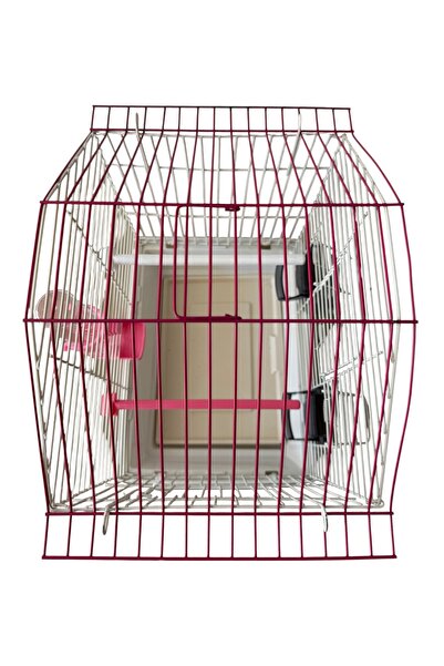 Heraklia Hobi Kuş Kafesi Tam Takım Pembe