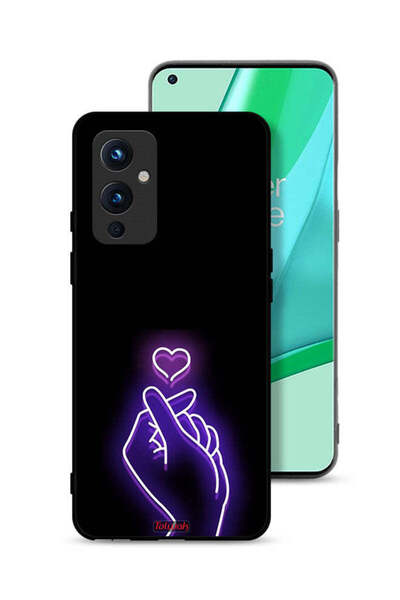 Tolwak غطاء حماية لهاتف OnePlus 9 5G بتصميم قلب صغير