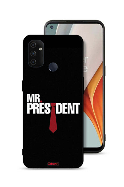 Tolwak غطاء حماية لجهاز OnePlus Nord N100 Mr President