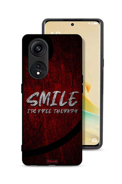 Tolwak Oppo A1 Pro Protective Case Cover Smile Its Free Therapy