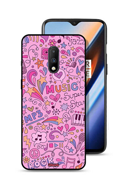 Tolwak غطاء حماية لهاتف OnePlus 7 مع علامات موسيقية