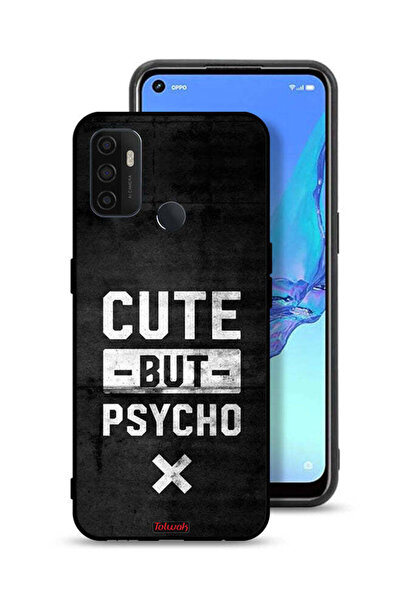 Tolwak Oppo A33 (2020) Protective Case Cover Cute But Psycho