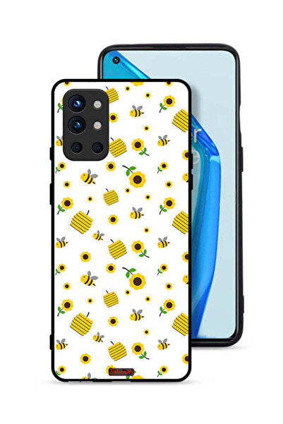 Tolwak غطاء حماية لهاتف OnePlus 9R 5G بنقشة عباد الشمس والنحل